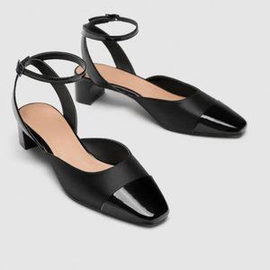 Zara Mid-Heel Singback Shoes